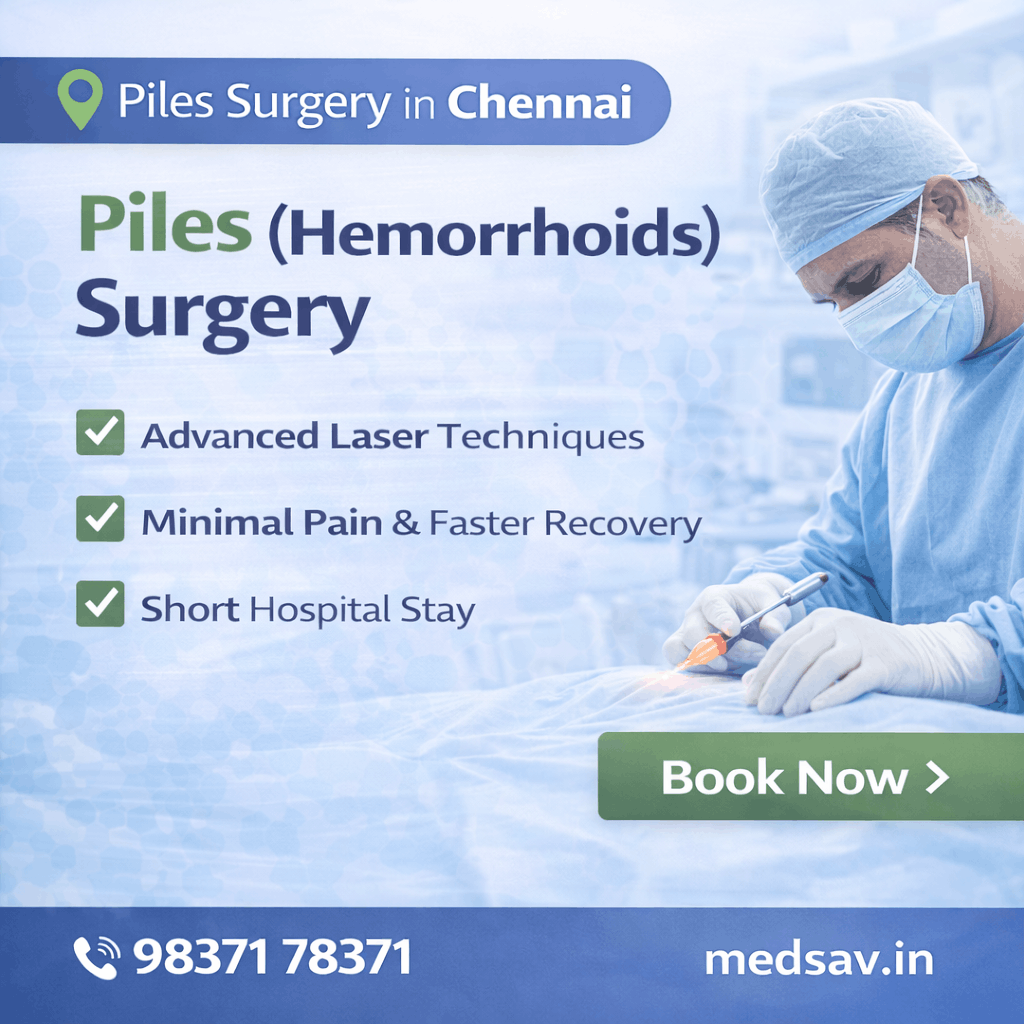 Piles surgery in chennai